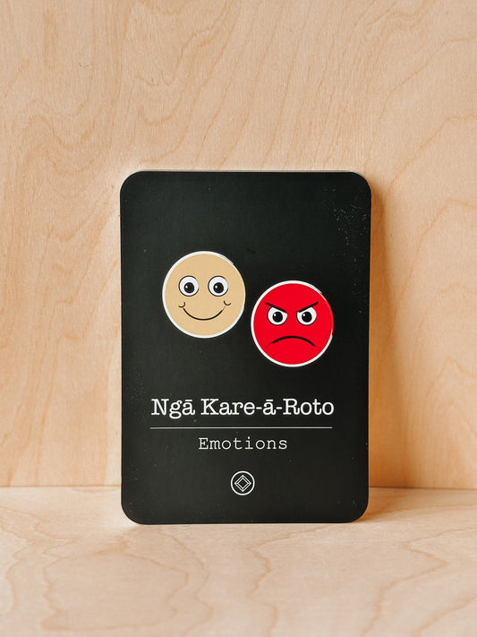 Ngā Kāri (Flashcards) - Ngā Kare-ā-Roto (Emotions)