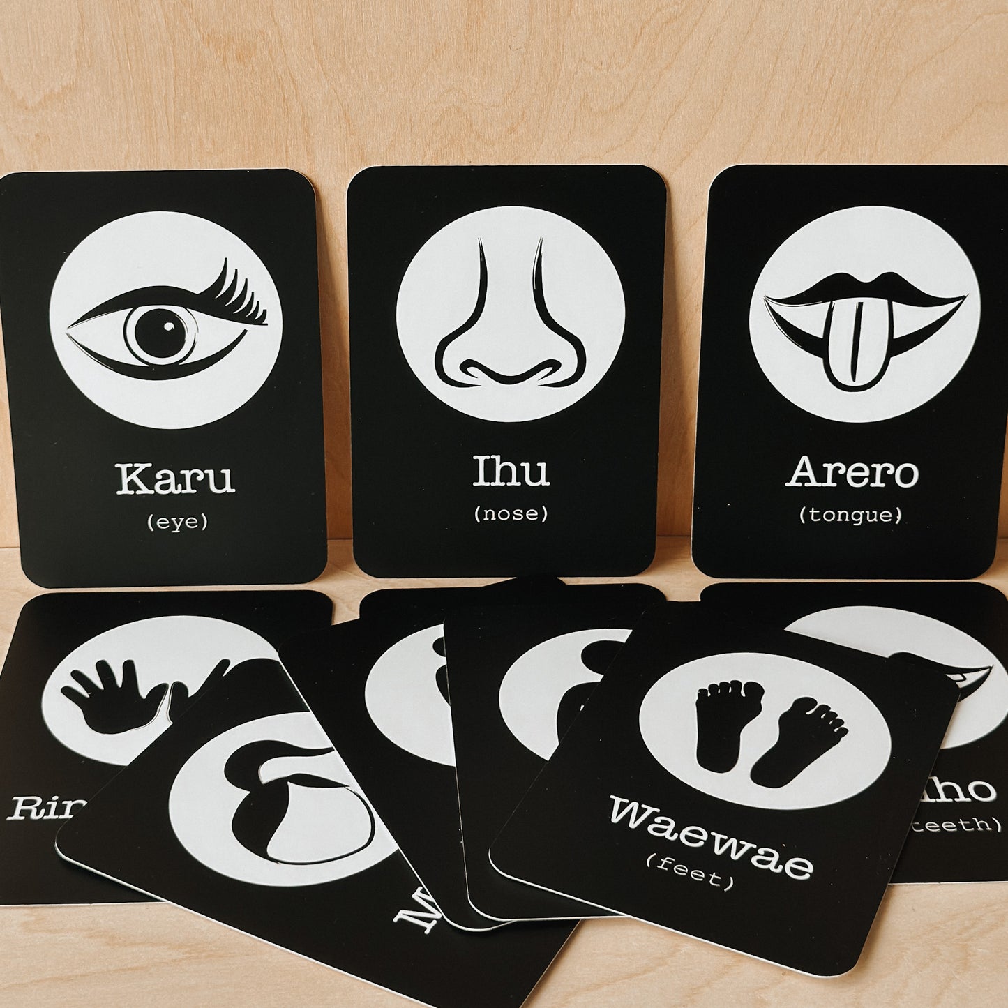 Ngā Kāri (Flashcards) - Te Tinana (The body)