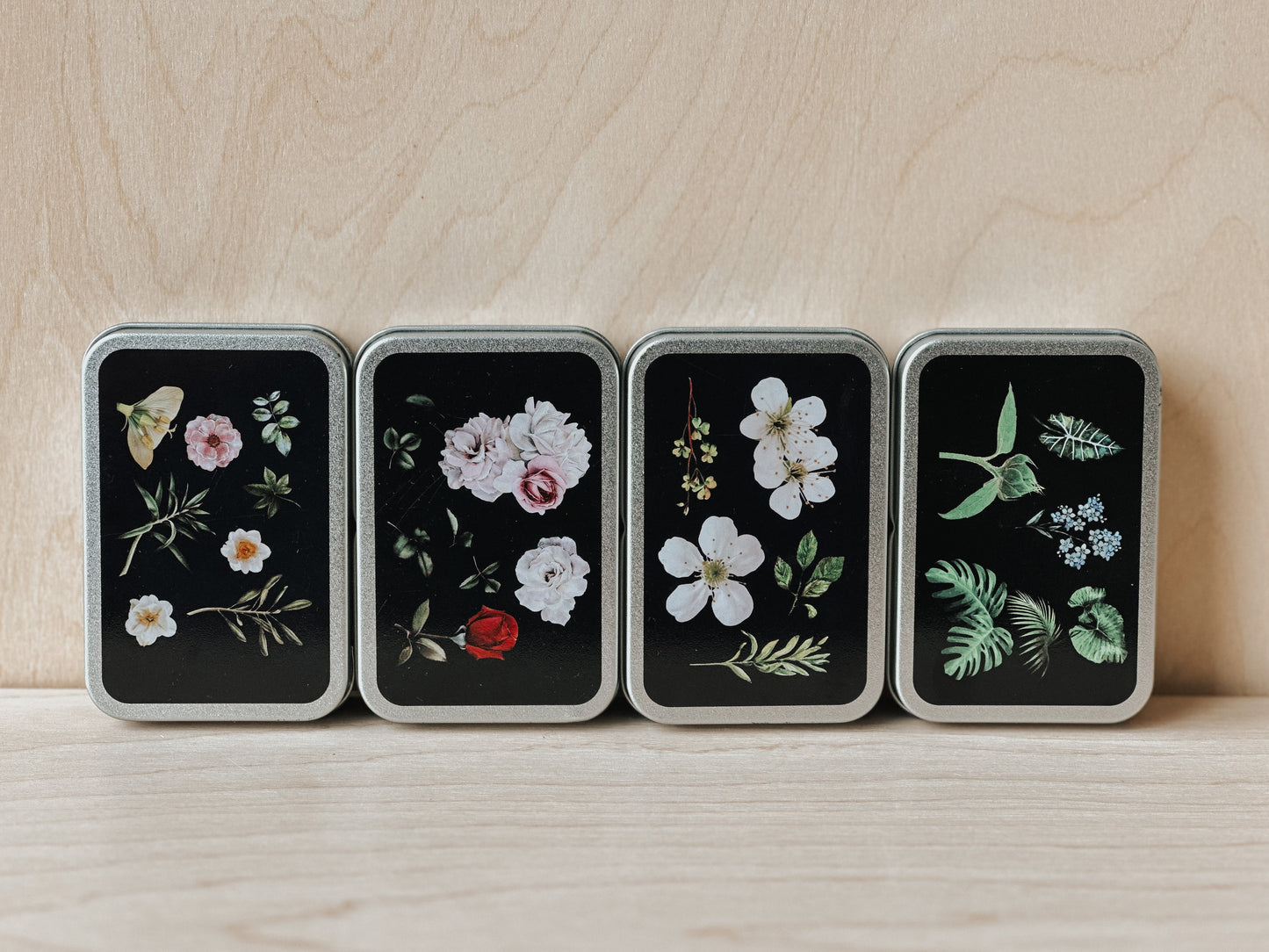 Floral Tin