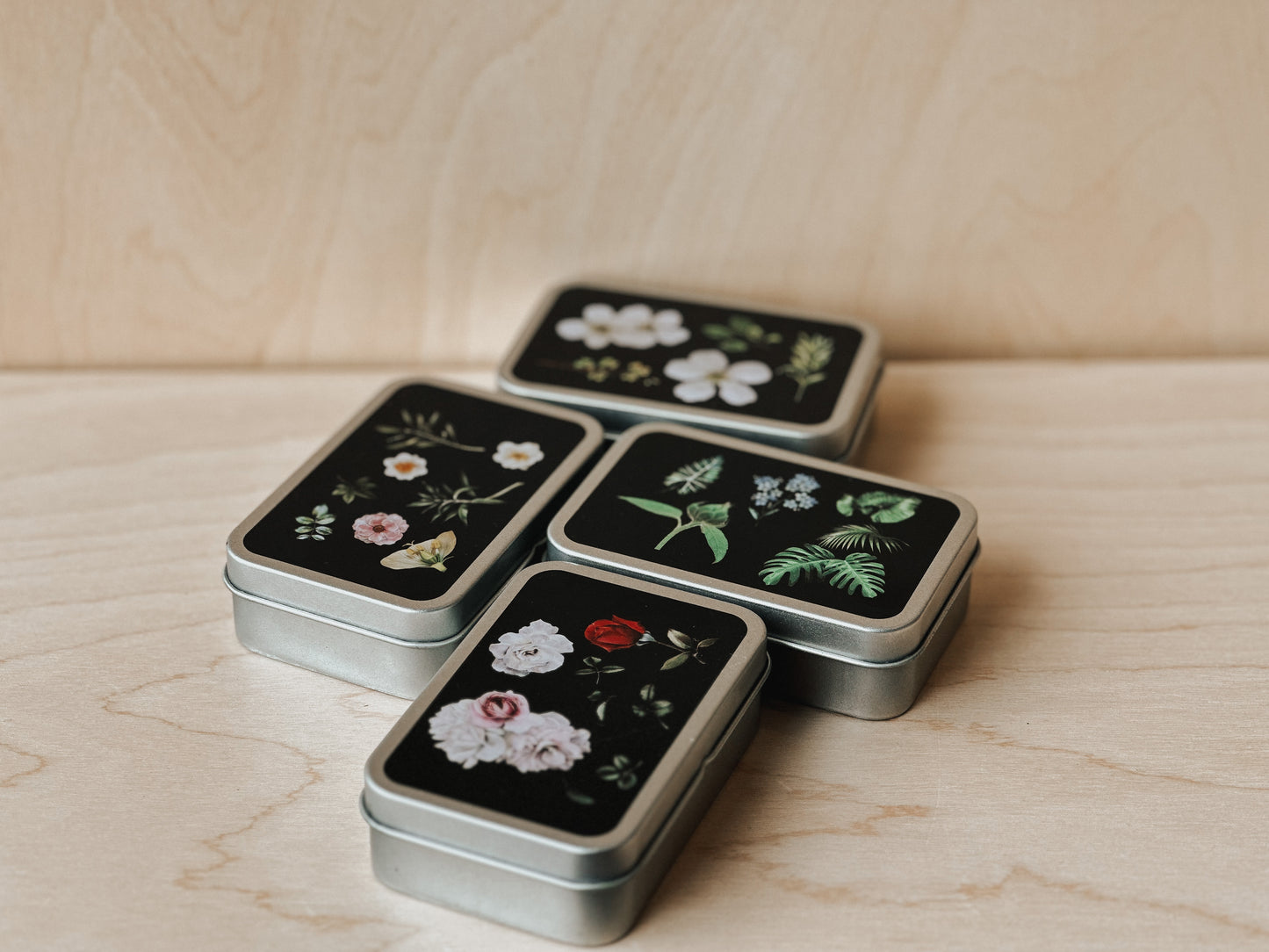 Floral Tin