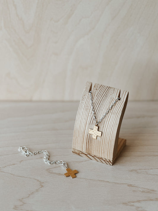 Tāpaepae - 24k gold plate and sterling silver