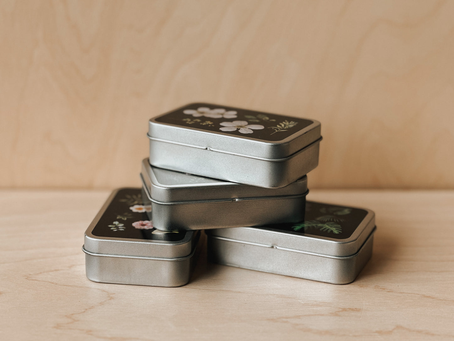 Floral Tin