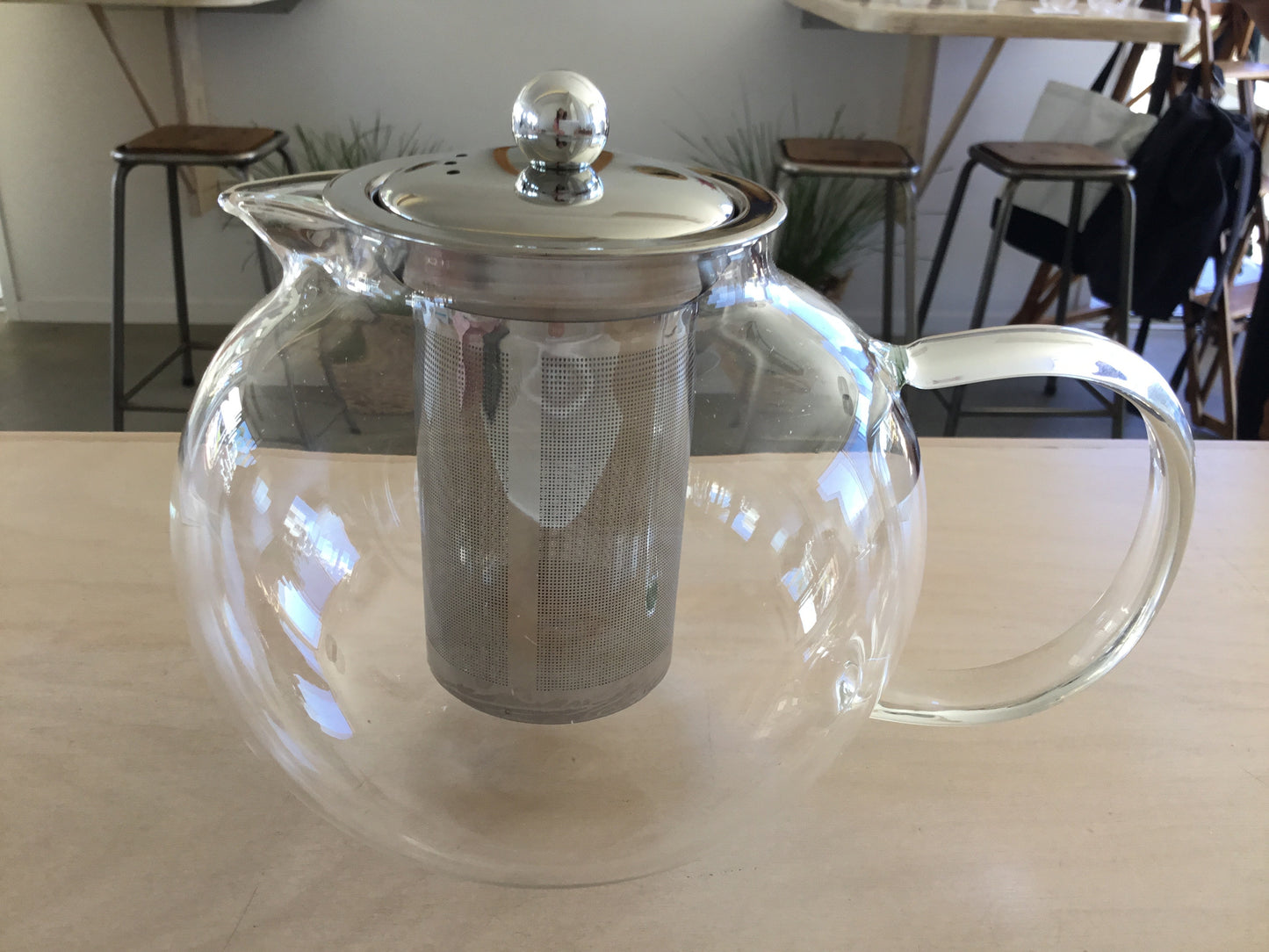 Glass Bubble Teapot