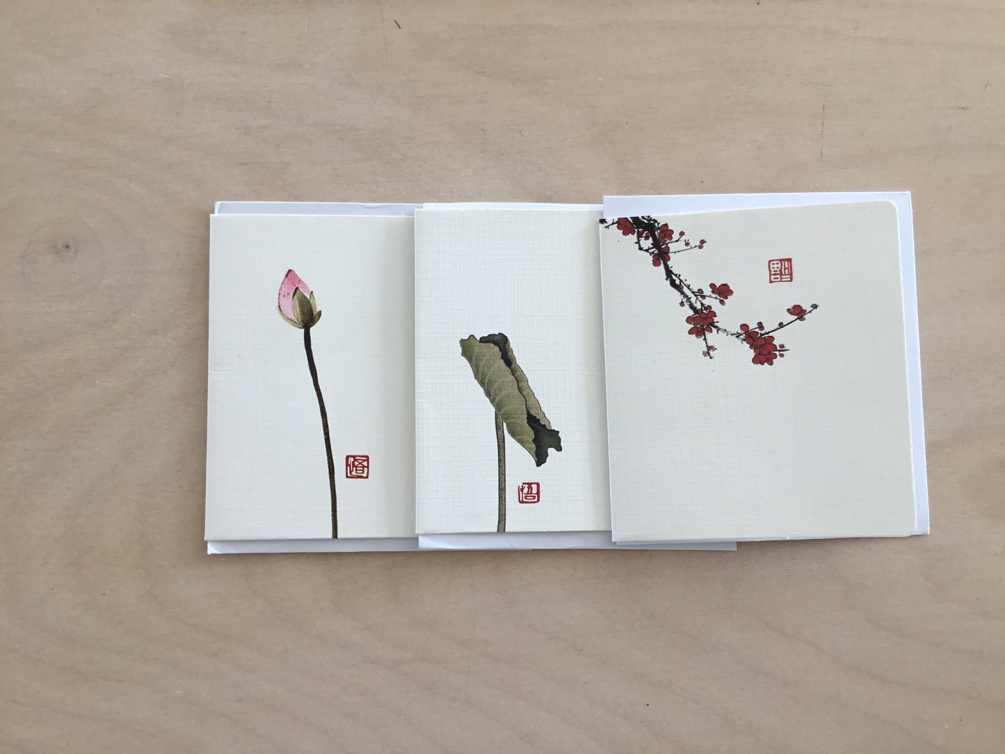 Small flower cards