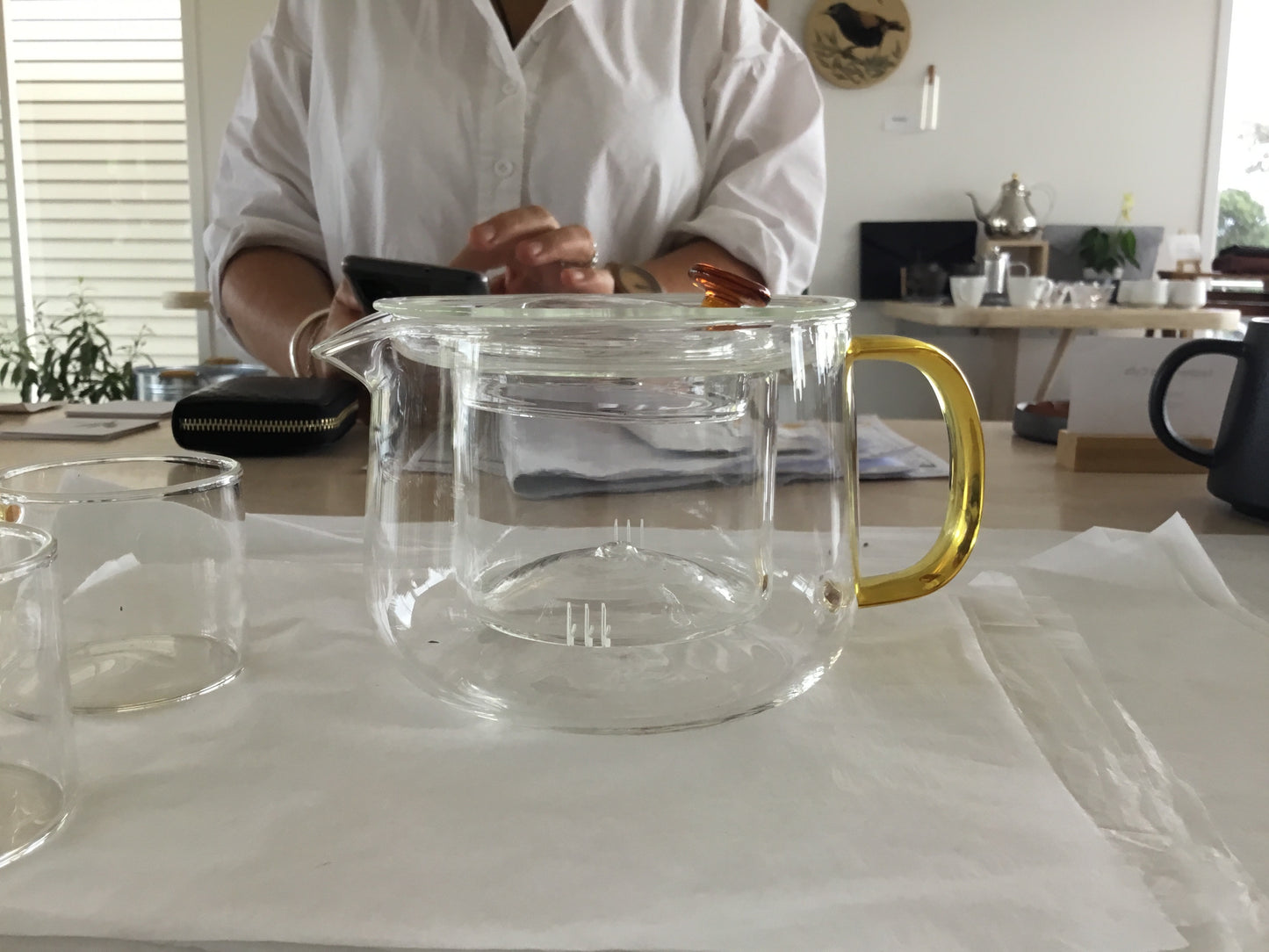 Kowhai teapot