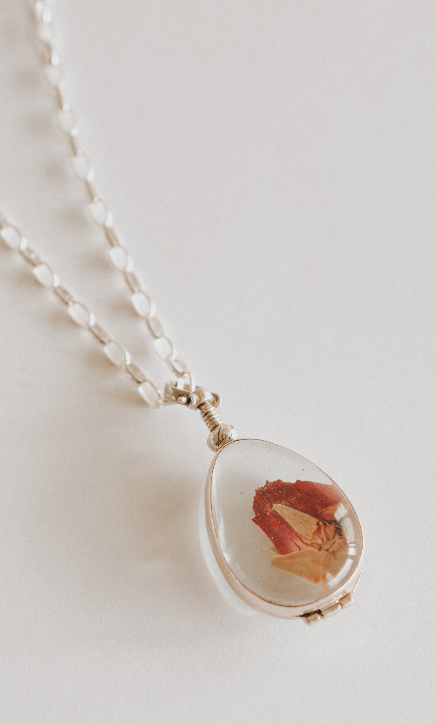 Antique Locket - sterling silver