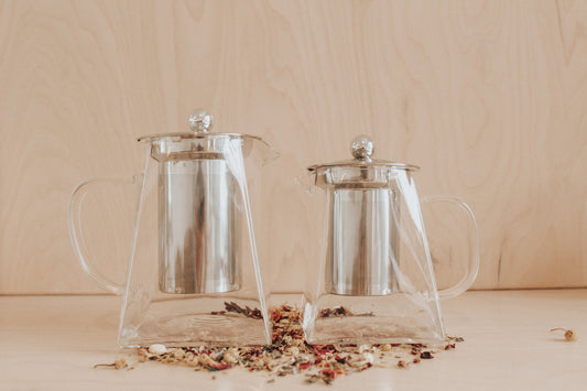 Square Glass Teapot