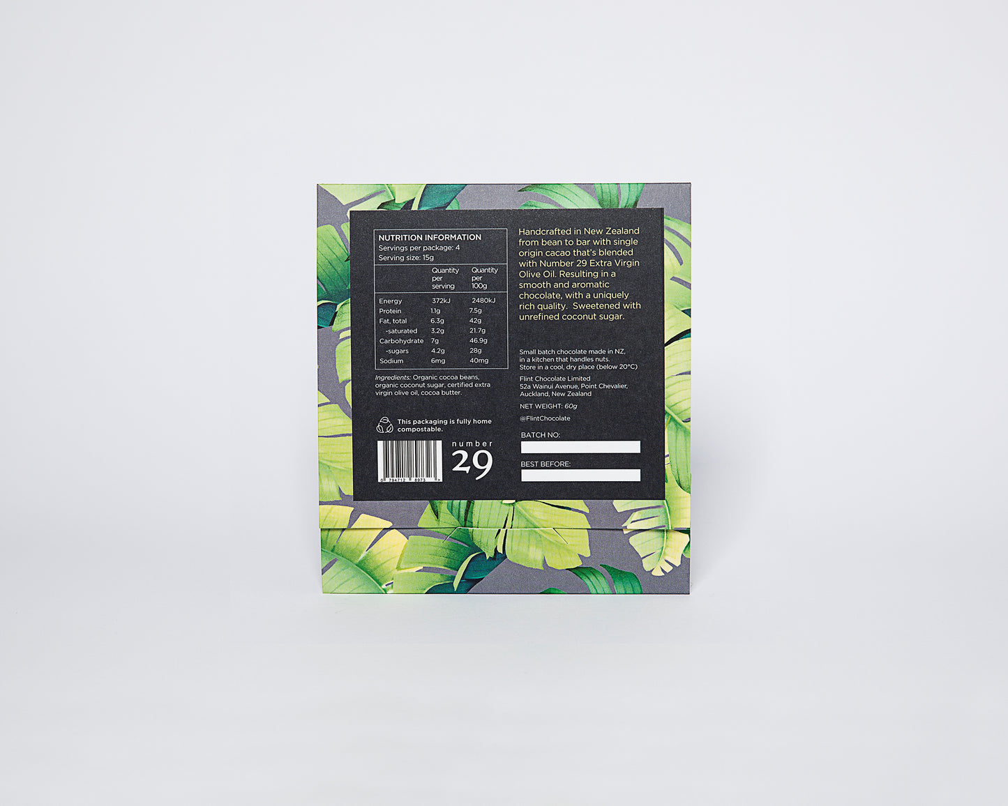 Flint Number 29 Olive Oil Chocolate
