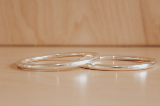 Goals Realised Bangle - sterling silver