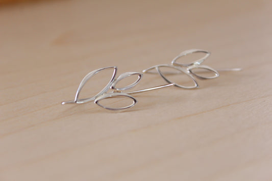 Whanau Earrings - sterling silver