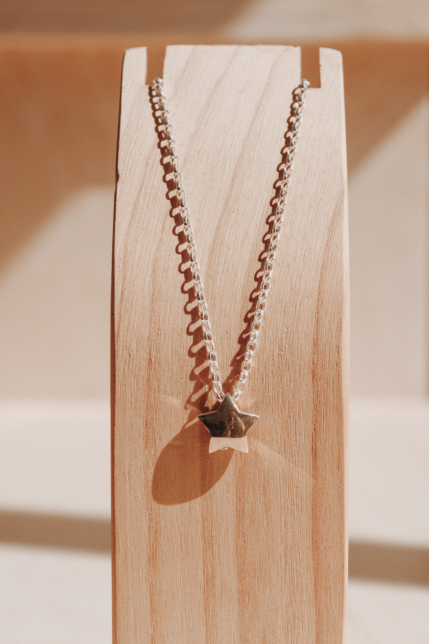 Honour Pendant - Star - sterling silver