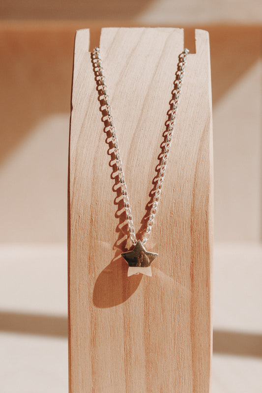 Honour Pendant - Star - sterling silver
