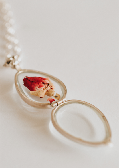 Antique Locket - sterling silver