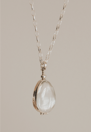 Antique Locket - sterling silver