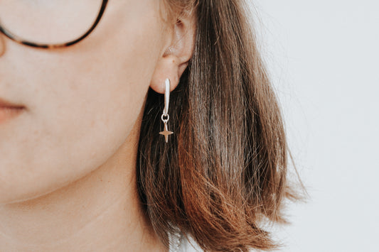 Southern Cross Earrings - sterling silver