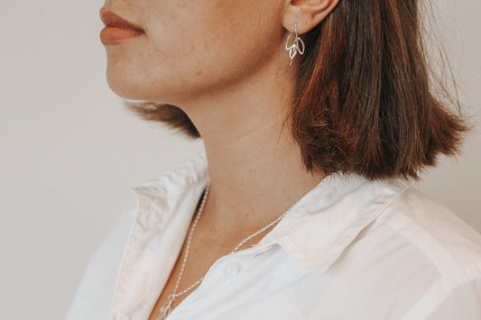 Whanau Earrings - sterling silver