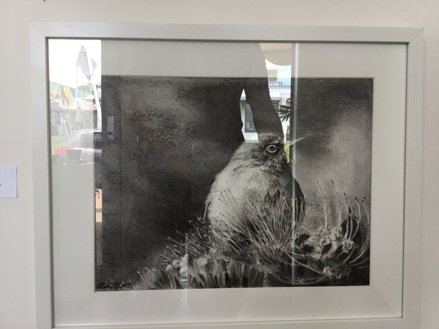 Claire Mortimer - original charcoal drawings