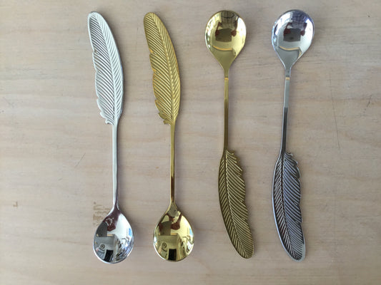 Feather spoon