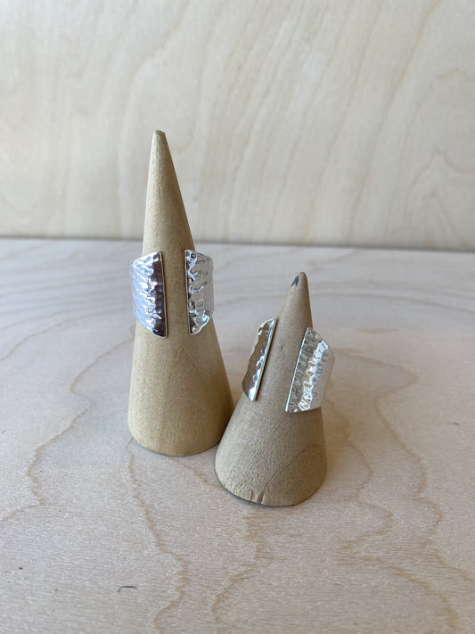 Mokowā - sterling silver ring