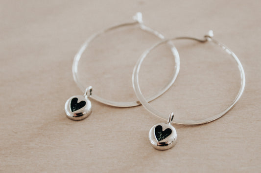The Imprint of Love Earrings - Limited Edition - sterling silver