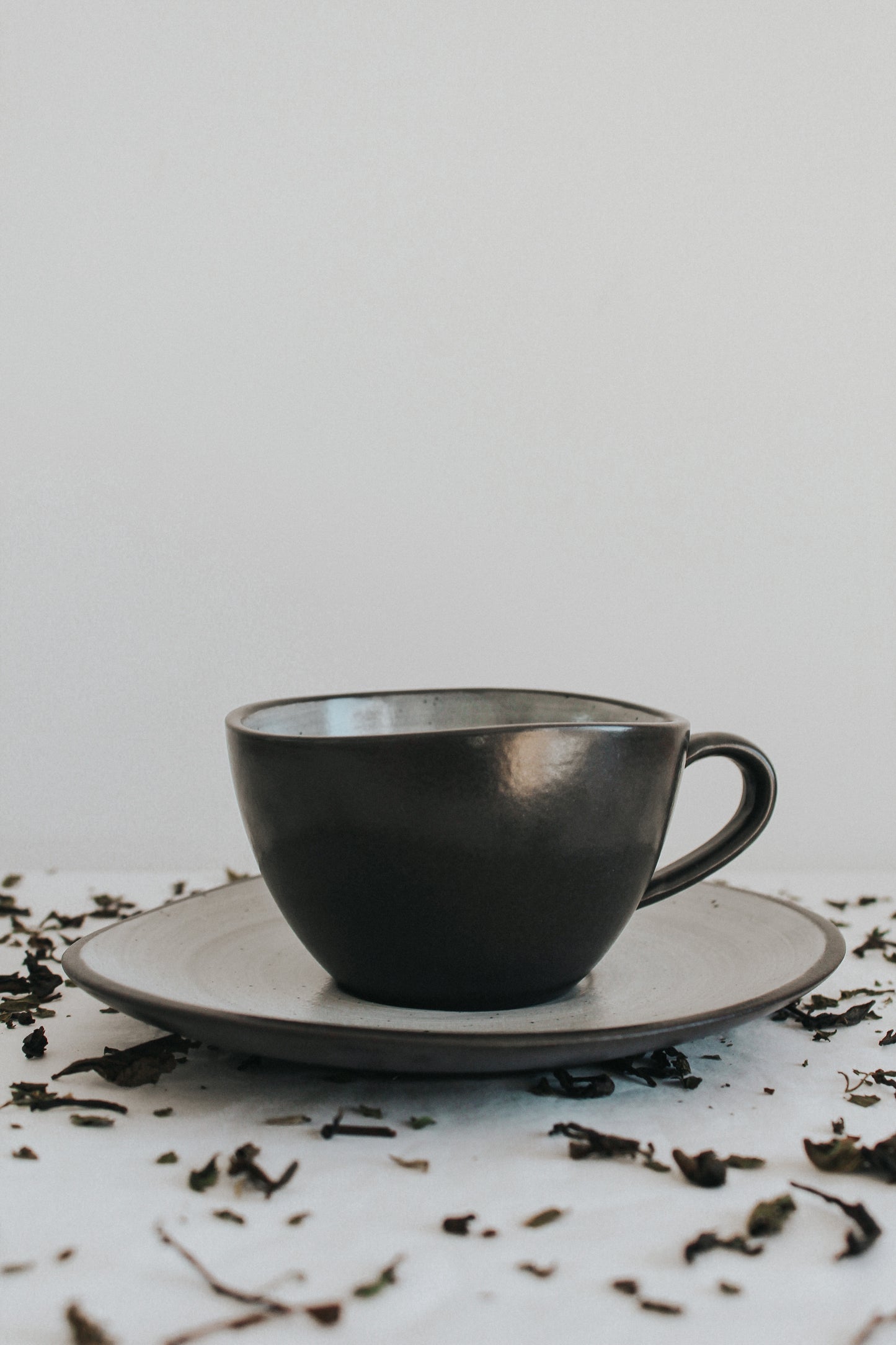Stormy cup and saucer