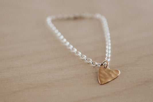 Imperfections of the Heart Bracelet - Limited Edition - sterling silver