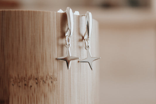 Southern Cross Earrings - sterling silver